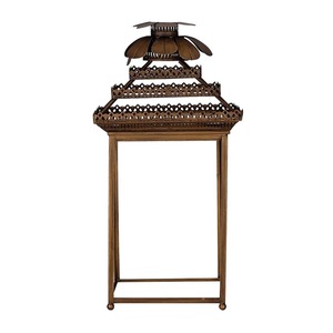 Intricate metal lantern <b>Square</b> home decor Metal cutout lantern Home decor <b>candle</b> holder Cutout metal lantern - Product Image 5