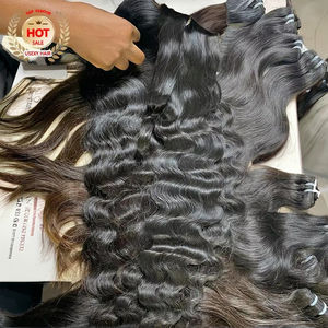 Extension de cheveux indiens 100% vierges non traités, cheveux très ondulés à texture superbe de style indien - Product Image 1