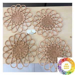 Set de table décoratif en rotin tressé à la main, élégant accent de table pour la maison, les restaurants, les cafés et les événements - Product Image 5