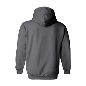 Sweat-shirt à capuche en molleton épais respirant et à séchage rapide pour homme, en tissu molletonné de coton, avec poche, plusieurs couleurs, brodé - Product Image 1