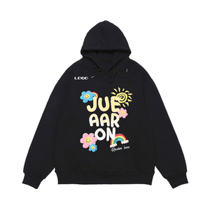 เสื้อฮู้ดดี้ผู้ชายไซส์ใหญ่ สีเขียว ลายหัวใจหัก โลโก้ด้านหน้า เสื้อกันหนาวทรงปกติ ระบายอากาศได้ดี แห้งเร็ว มีกระเป๋า ผ้าทอ - Product Image 1
