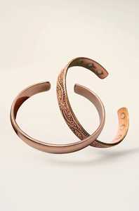 Copper Bangle for Men and Women Stylish Handmade <b>Bracelet</b> for Daily Wear <b>Healing</b> Wellness Crafts>Metal Crafts - Product Image 4