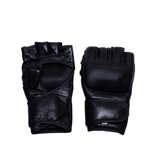 Gants de boxe professionnels en cuir mexicain avec lacets pour l'entraînement sportif Mma Ufc authentique et de haute qualité - Product Image 6