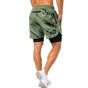 Shorts de bain décontractés pour hommes en gros, imperméables, écologiques, avec poches sécurisées, légers, séchage rapide, fabrication sous marque privée - Product Image 2