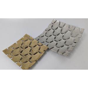 Plateau en métal doré personnalisé, design d'intérieur, décoration de la maison, plateau cadeau pour mariage, objets décoratifs pour assiette à fruits secs - Product Image 6