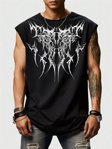 Men Sleeveless T Shirt Everyday Active Tank with Breathable Cotton Material Casual Athletic Men Sleeveless T Shirt - Product Image 3