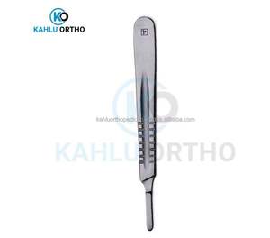 10 poignées de scalpel n°3/n°4/n°7 en acier inoxydable pour instruments chirurgicaux par KAHLU ORTHOPEDIC - Product Image 3