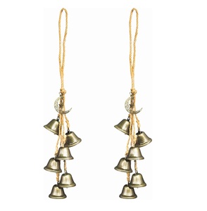 Trusted Manufacturer Fashionable Metal Christmas Hanging Bell Ornament For Xmas Party Tree Decoration Decorative Purpose - Product Image 1