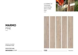 Azulejos de Porcelana Vitrificada con Acabado Digital Contemporáneo, Formato Largo 8X48, para Pisos de Hogares, Oficinas y Proyectos Comerciales de Interiores - Product Image 2