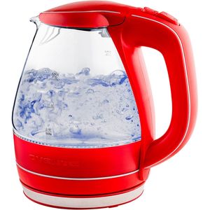 Bollitore Elettrico in Vetro Borosilicato da 1,5L con Spegnimento Automatico, Scaldabagno da Tavolo per Caffè e Tè, Senza BPA - Product Image 1