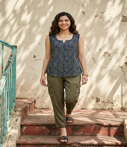 Top de Algodón Liso para Mujer, Ligero y Transpirable, de Manga Corta, Ropa Casual Diaria para Damas, Proveedor al por Mayor - Product Image 1