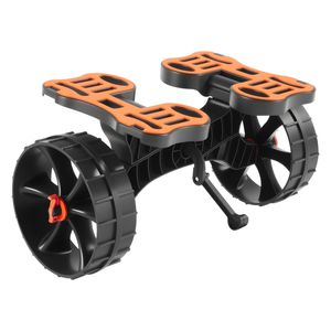 Carrito Plegable para Kayak con Llantas de Goma Sólida de 10 Pulgadas y 1 Correa de Trinquete, Capacidad de Carga de 300 Libras para Tabla de Paddle - Product Image 6