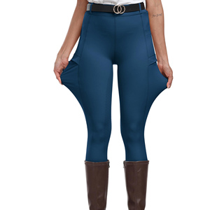 Women Riding Breeches Customized Polyester <b>Material</b> Horse Riding Tights Women with Quality Stitching and Durable Casual Style - Product Image 6