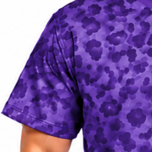 Deep Purple <b>Leopard</b> <b>Print</b> T <b>Shirt</b> Short Sleeve Casual Fashion Crew Neck Pattern Tee Lightweight Comfortable Streetwear Daily Top - Product Image 5