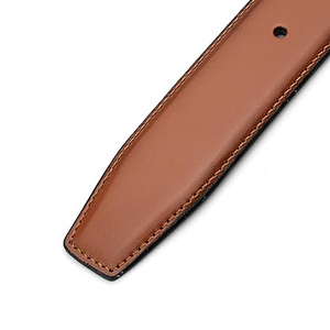 Cinturón Formal de Cuero Genuino con Hebilla de Pin, Nuevo Diseño, Cinturones de Cuero Casuales para Hombre en Venta, Directo de Fábrica - Product Image 4