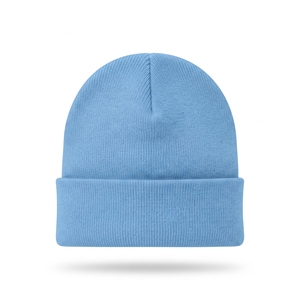 Bonnet en tricot gaufré personnalisé, chaud et côtelé, unisexe, vente en gros - Product Image 3