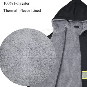 Low Price Safety <b>Work</b> Clothing Reflective Hoodies <b>Waterproof</b> ANSI Class 3 Drawstring Hood Pullover Hoodie Long Sleeve Apparel - Product Image 5