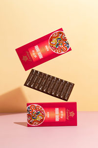 Regalo de Chocolate Negro con Almendras Saludables, Barras de Chocolate al por Mayor con Logotipo Personalizado en Caja de Embalaje de Chocolate Personalizada - Product Image 2