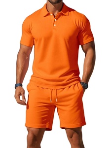 De secado rápido de talla grande para hombres para camisetas de polo Logotipo personalizado Impreso Patrón sólido Bordado Tela de punto - Product Image 2