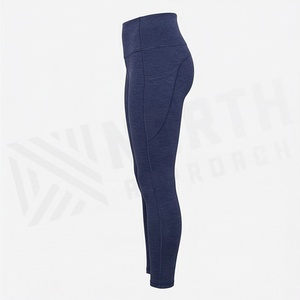 High Quality Workout Yoga Fitness Leggings High Waisted Spandex Polyester Womens Tights In Any Great Customized Color - Product Image 3