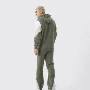 Sudadera con Capucha Oversize de Felpa de Algodón con Estampado Gráfico para Hombre, Bolsillo Canguro, Puños Acanalados, Estilo Urbano Casual y de Moda - Product Image 1