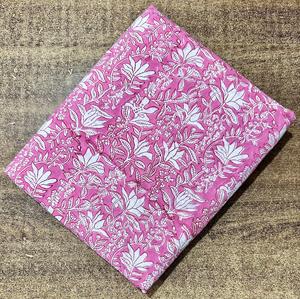 Tela 100% Algodón Estampada a Mano, 53/54 de Ancho, Patrón Floral Botánico, Tejido Transpirable de Peso Medio, Textil para el Hogar para Niñas - Product Image 3