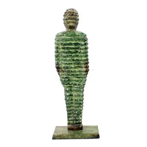 Nouvelle arrivée fonte petite statue en aluminium avec finition patine verte Statue décorative pour la maison à vendre - Product Image 4