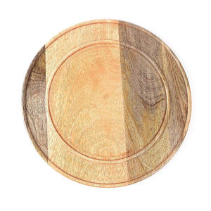 Platos de Madera de Color Marrón Natural para Servir la Cena, en Oferta, de la Mejor Calidad y a Precios Increíbles - Product Image 1