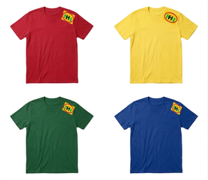 T-shirt en jersey respirant pour homme, taille plus, design personnalisé - Product Image 3
