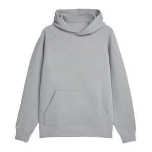 Sweat à capuche classique pour homme en coton 100% épais, tissu molletonné français de qualité supérieure, manches raglan, coupe ample, logo personnalisé imprimé - Product Image 1