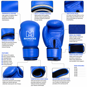 Guantes de Boxeo MMA al por Mayor, Fabricante OEM ODM, Personalizables, Cómodos, Transpirables, de Cuero PU con Cierre, Guantes Profesionales - Product Image 5