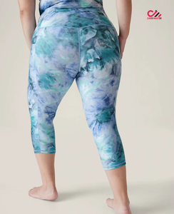 Leggings pour femmes tendance, respirants, à carreaux, avec cordon de serrage, étiquette personnalisée, création de votre propre logo, prix bas, best-seller - Product Image 3
