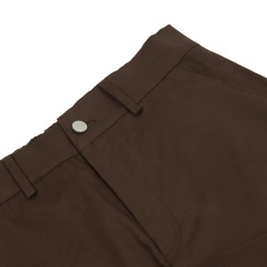 กางเกงชิโน่ลำลองผู้ชายขายดี ทรงวินเทจ เอวกลาง ยางยืด ผ้าแคนวาสน้ำหนักเบา ด้านหน้าเรียบ - Product Image 4