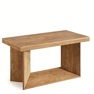 Tavolo da Pranzo Rettangolare in Stile Rustico per Soggiorno e Cucina, Eleganti Tavoli da Pranzo - Product Image 6