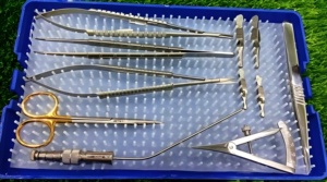 Kit de Cirugía Plástica Maxilofacial Básico de Azicon, Juego de Micro Pinzas, Tijeras y Porta Agujas de Acero Inoxidable - Product Image 6