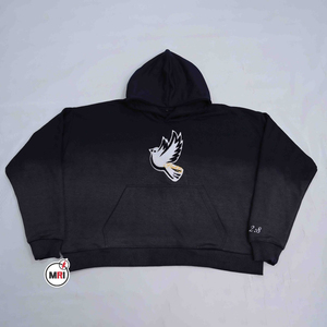 Sudadera con Capucha para Hombre de Tela Gruesa con Bordado 3D de Alta Calidad, Sudadera Oversize con Hombros Caídos y Bordado Personalizado, Toalla Personalizada - Product Image 1