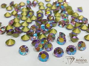 Cristales de Cristal de Primera Calidad con Brillo Amatista Claro, Brillo Lavanda, Brillo Iris para la Creación de Joyas - Product Image 5