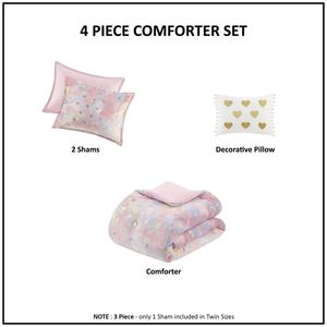 Set Copripiumino in Peluche con Stampa Metallica e Cuscino Decorativo per Letto Singolo/Singolo XL - Product Image 4
