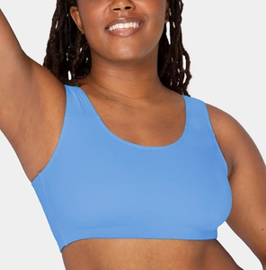 สปอร์ตบราผู้หญิงขายดีจากโรงงาน ผลิตตามสั่ง OEM ผ้าฝ้าย 100% สวมใส่สบาย ระบายอากาศได้ดีเยี่ยม - Product Image 6