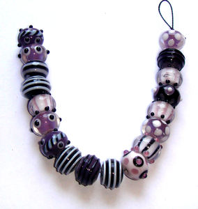 Hebras de cuentas de vidrio para trabajo de lámpara para fabricación y decoración de joyas, kit de joyería DIY, accesorio de moda - Product Image 1