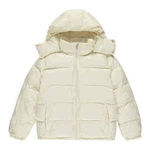 <b>Men's</b> Hooded Bubble <b>Jacket</b> Waterproof Breathable Quick Dry Polyester Fabric Full-Zip Casual Winter Lightweight <b>Warm</b> Quilted - Product Image 1