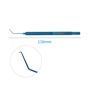 Titanium Quick Phaco Chopper Hook Double Eyelid Ophthalmic Surgical Instrument Microsurgical Eye Hook Reusable Tool - Product Image 1