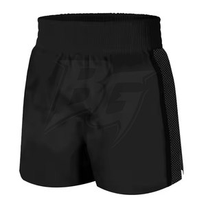 BATTLE GEAR Short de boxe respirant en Spandex/Polyester de haute qualité, design confortable à la taille, tissu à séchage rapide, flexible - Product Image 2