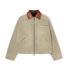 Veste de travail vintage pour homme en toile respirante et épaisse, personnalisable avec logo brodé ou imprimé, vente en gros - Product Image 1