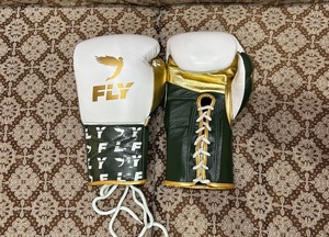 Fly SuperLace Pro X 2 High Quality Genuine Cowhide Leather MMA Sanda Boxing Gloves with Stretch Non-Slip Hand Grip - Product Image 4