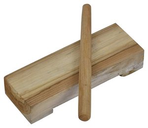Bloc d'entraînement en bois avec marteau, accessoire d'instrument de musique pour l'enseignement et la formation - Product Image 2