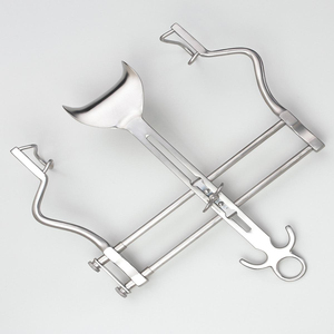 Retractor Abdominal Manual Reutilizable Balfour de Acero Inoxidable con Cuchillas Laterales Fijas, Instrumentos Quirúrgicos de Diagnóstico, Duradero y Confiable - Product Image 1