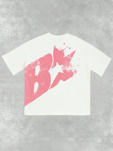 เสื้อยืดผู้ชายทรงบ็อกซี่ พิมพ์ลายตามสั่ง ขายส่ง เนื้อผ้าหนา เสื้อยืดโอเวอร์ไซส์ ผ้าฝ้าย เสื้อยืดผู้ชายเนื้อหนา - Product Image 3