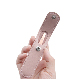 Nouvelle arrivée : Pinces à sourcils avec étui en cuir, outil de beauté professionnel, pinces à sourcils colorées - Product Image 1