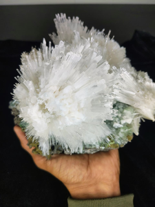 Natural Scolecite with Green Apophyllite <b>Crystal</b> <b>Cluster</b> Premium Mineral Specimen Healing Stone Collectible Display Quality - Product Image 5